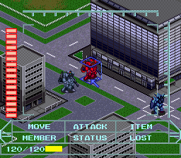Kidou Senshi Z-Gundam - Away to the Newtype (Japan) In game screenshot